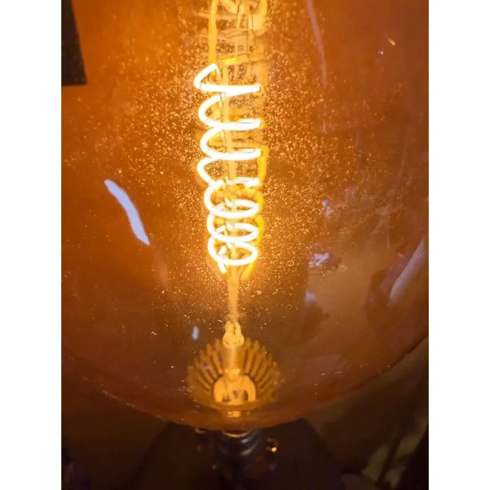 💡 IKEA Oversized MOLNART Decorative LED Edison Bulb – Giant Clear Glass – E26